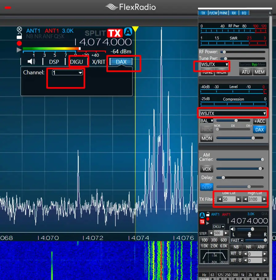 SmartSDR voor wsjt